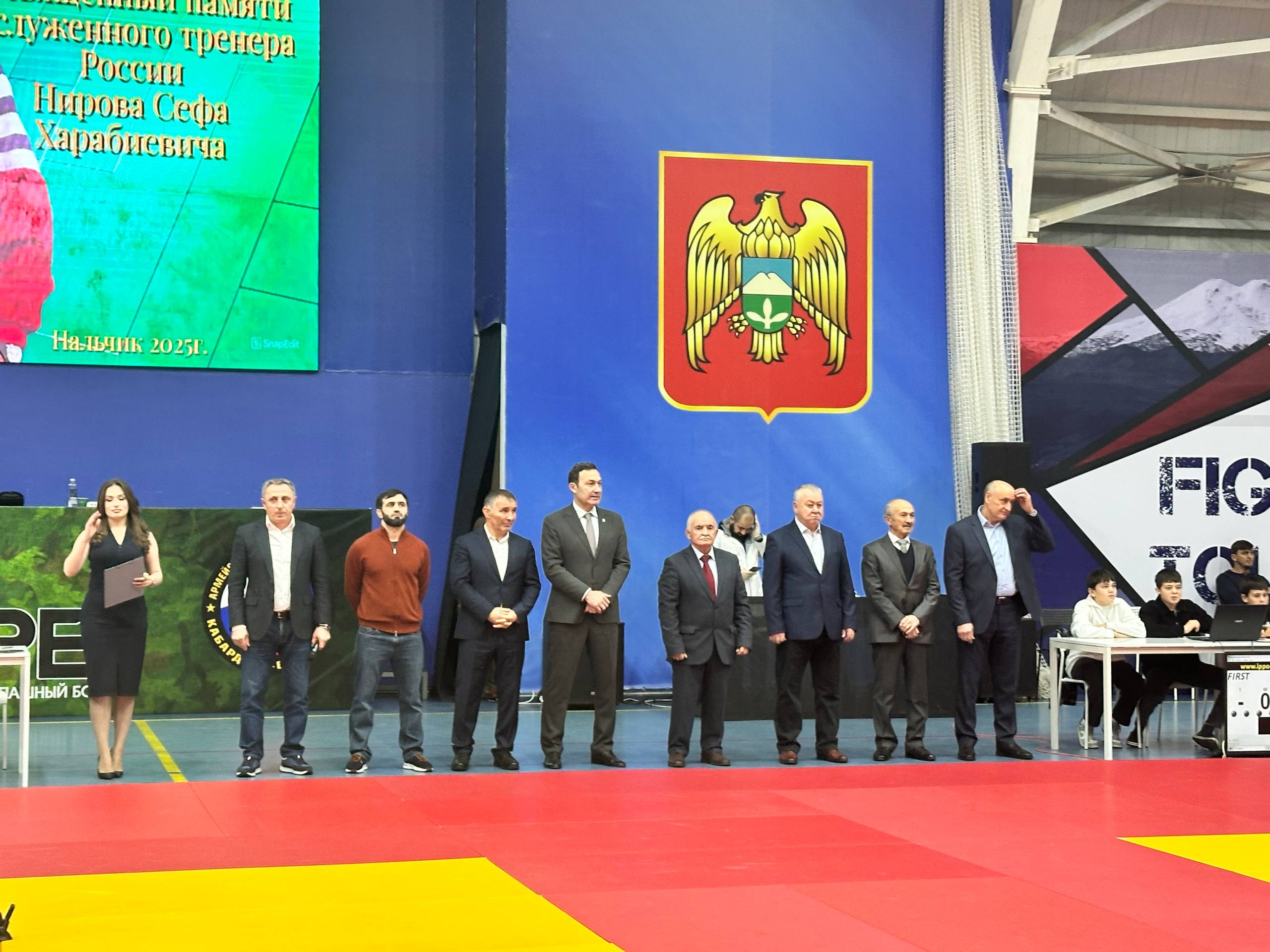 В УСК стартовал республиканский турнир по дзюдо памяти Сефа Харабиевича Нирова, заслуженного тренера России и основоположника дзюдо в КБР