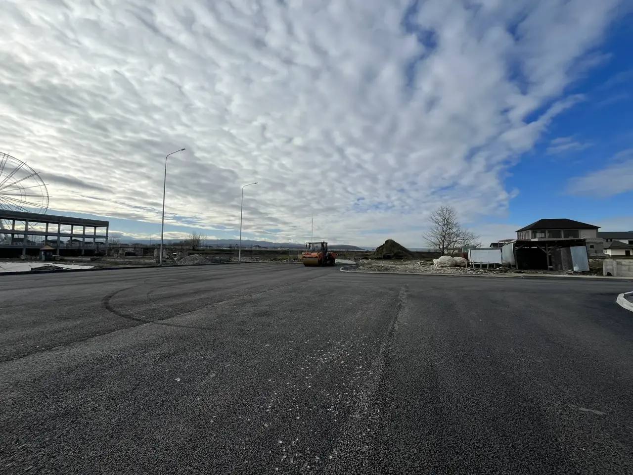 В Баксане завершается ремонт улицы Парковой