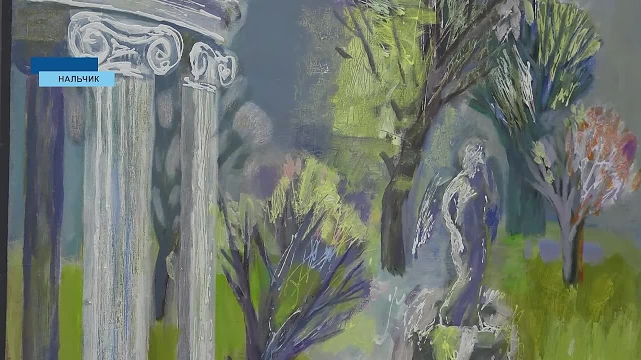 «Мама, включи Осень!» - это название персональной выставки Зарины Абисаловой, что открылась в Национальном музее