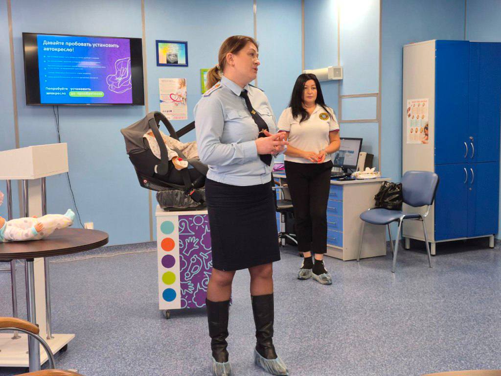 В Перинатальном центре Кабардино-Балкарии состоялись практикумы для молодых и будущих мам по правилам безопасных семейных поездок В Перинатальном центре Кабардино-Балкарии состоялись практикумы для молодых и будущих мам по правилам безопасных семейных поездок