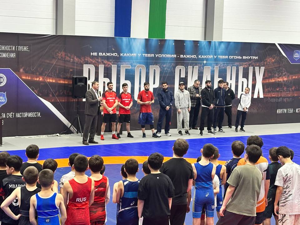 Мастер-класс от титулованных спортсменов