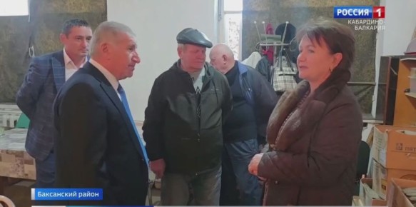 В Кременчуг-Константиновском прошла встреча Главы Баксанского района Адиба Абрегова с представителями волонтерского штаба