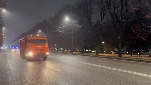 В связи с изменением погодных условий дорожные службы переведены в режим повышенной готовности