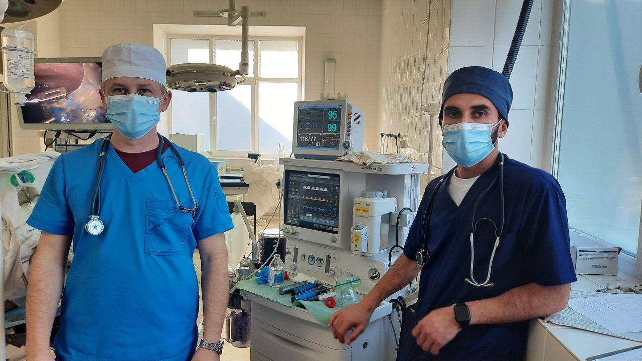 Анестезиологи из Кабардино-Балкарии оказывают экстренную помощь пострадавшим в Хорлах