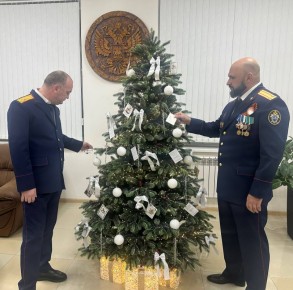 Сотрудники следственного отдела по Черекскому району СУ СК России по КБР исполнили новогодние мечты детей в рамках акции «Ёлка желаний»