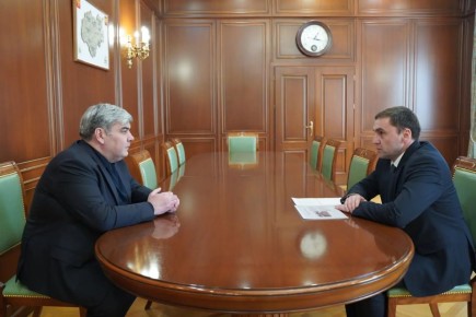 Казбек Коков встретился с руководителем телерадиовещания республики