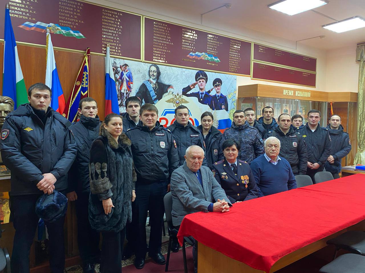 Музей истории МВД Кабардино-Балкарии стал площадкой для диалога ветеранов и молодежи Музей истории МВД Кабардино-Балкарии стал площадкой для диалога ветеранов и молодежи