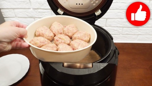 Мясные котлеты и каша на гарнир в мультиварке: простое обеденное решение
