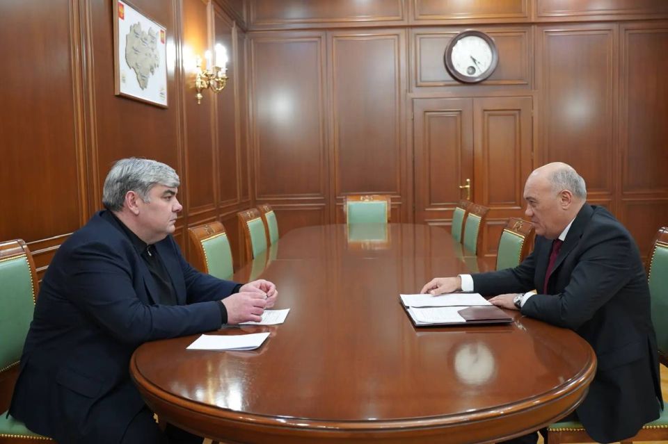 Казбек Коков встретился с министром сельского хозяйства республики