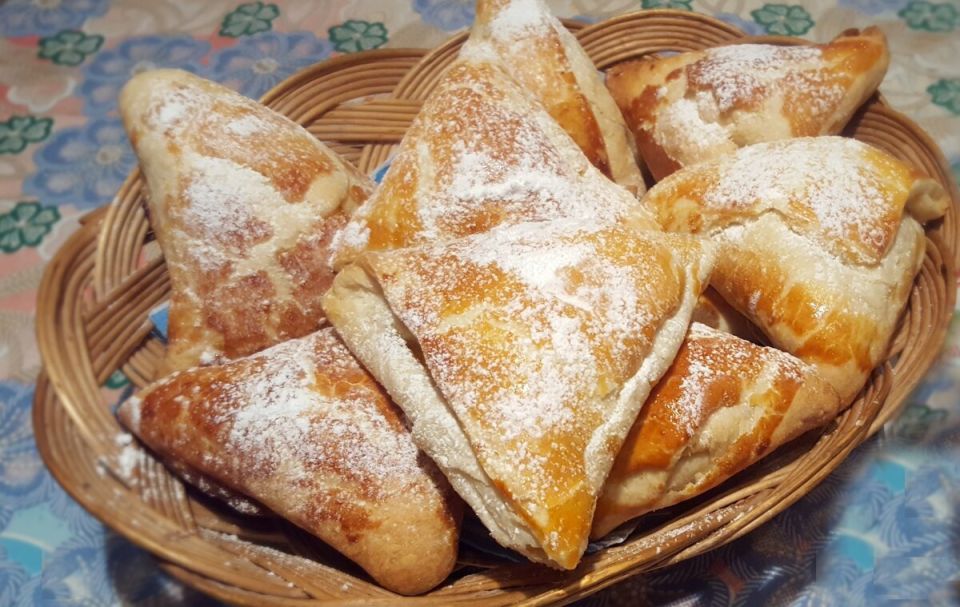 Необычные треугольнички с джемом за считанные минуты