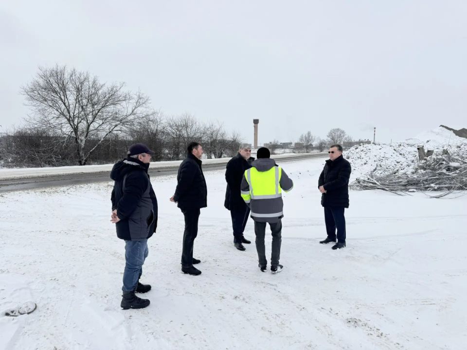 Казбек Коков проинспектировал ремонт участка автодороги