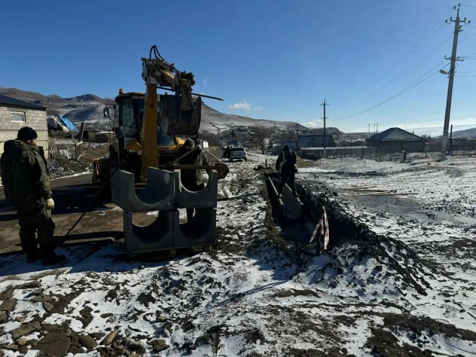 Продолжаются работы на автодороге Малка - Ингушли