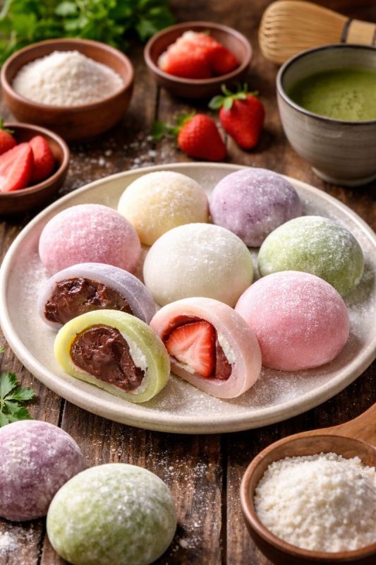 Моти: японский десерт, где на первый план выходит не вкус, а ощущение