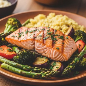 Лосось с овощами: идеальный рецепт для простого ужина