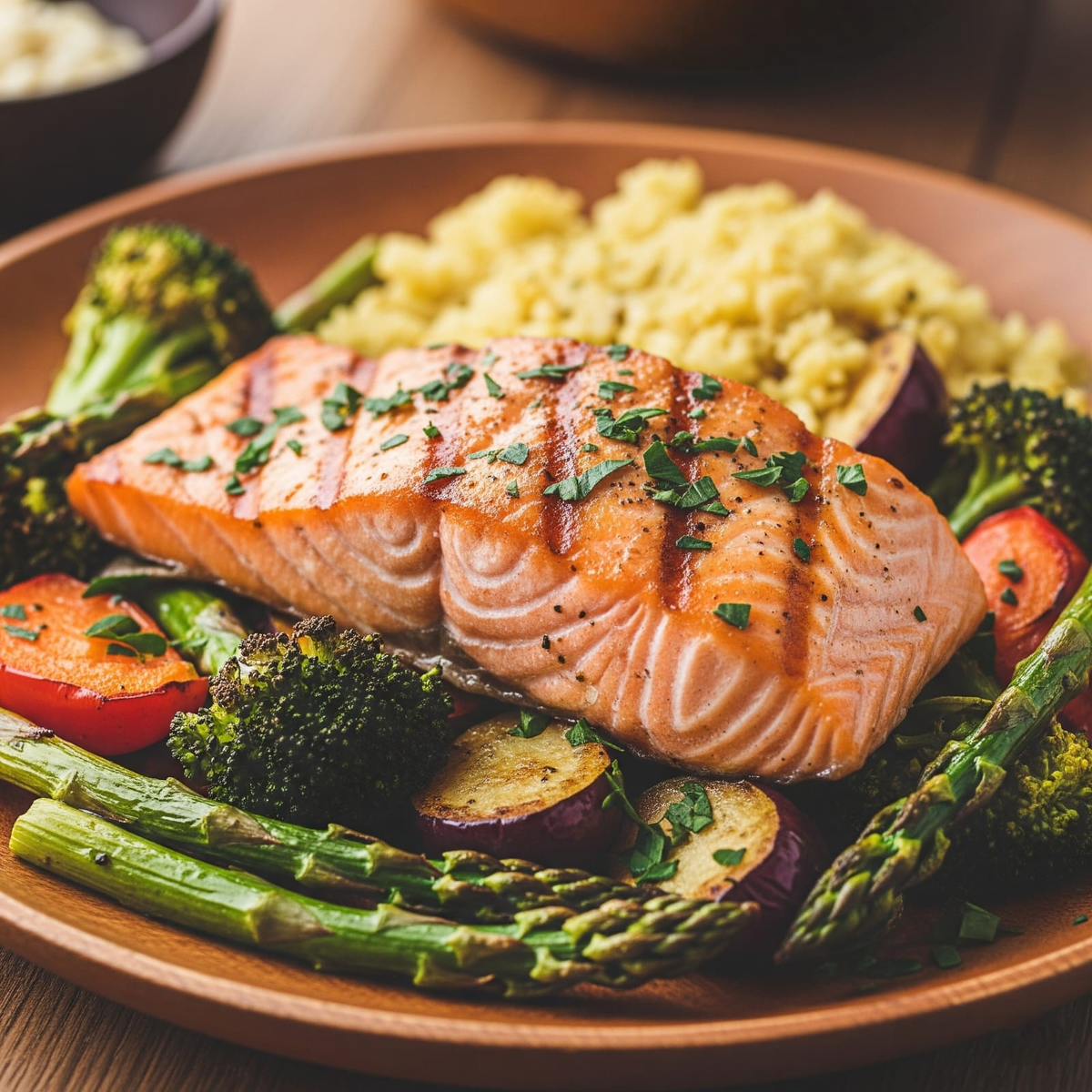 Лосось с овощами: идеальный рецепт для простого ужина