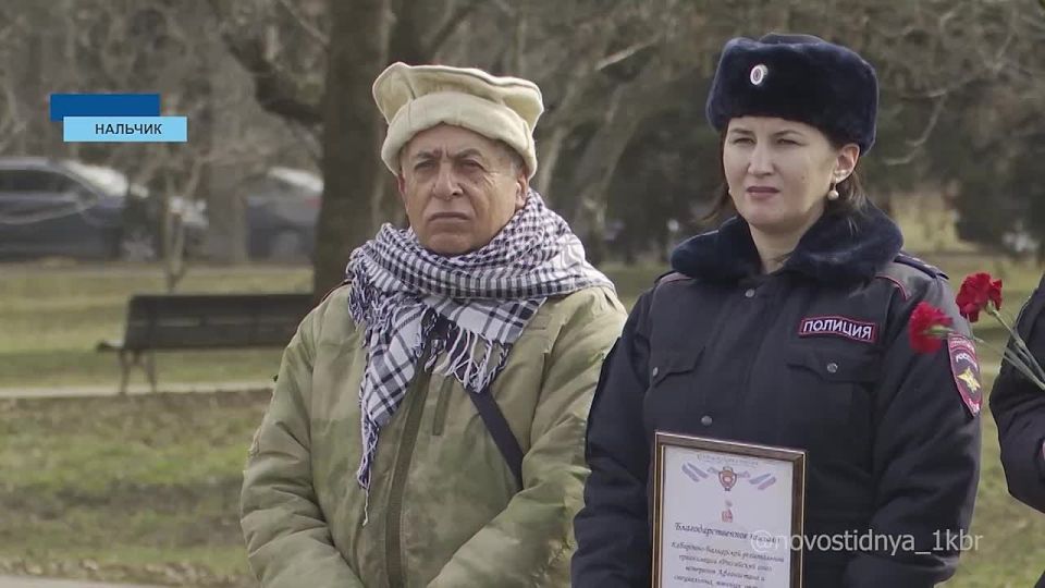 Сегодня в Нальчике, у памятника воинам-интернационалистам, прошел памятный митинг, посвященный 37-й годовщине вывода советских войск из Афганистана