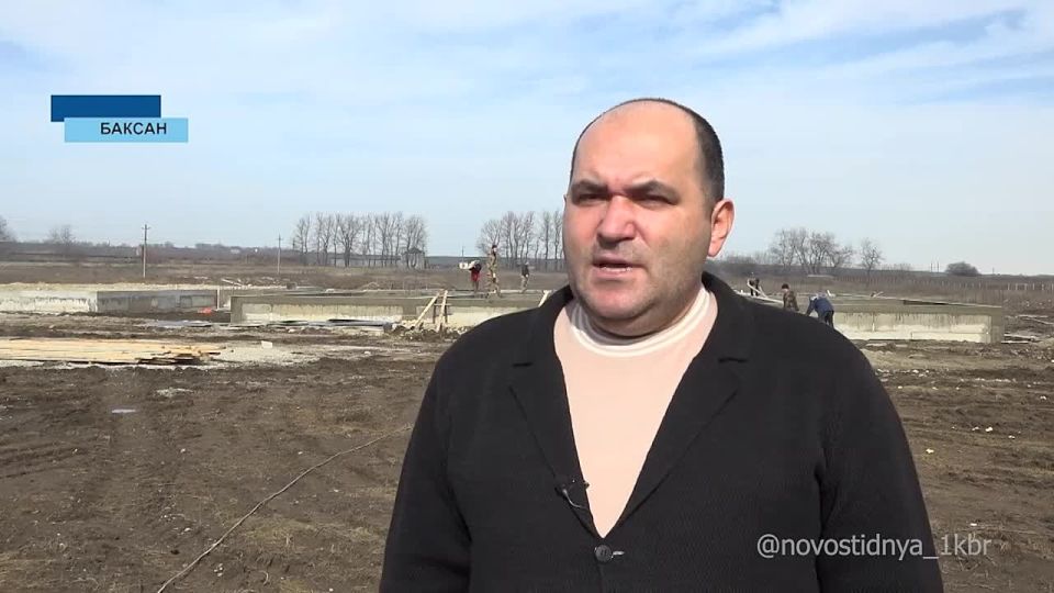 В новом микрорайоне Баксана начали строительство детского сада