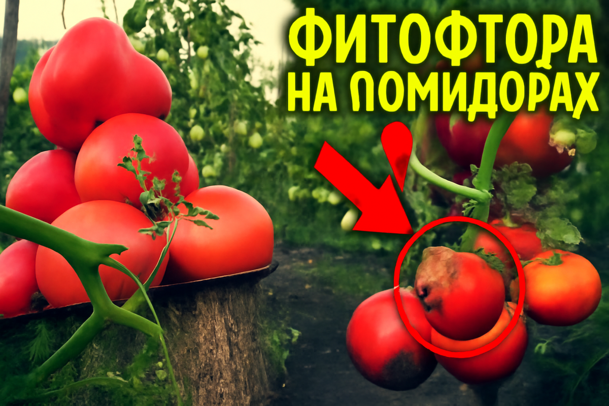 Как я спас свои помидоры от фитофторы благодаря дедушкиному секрету