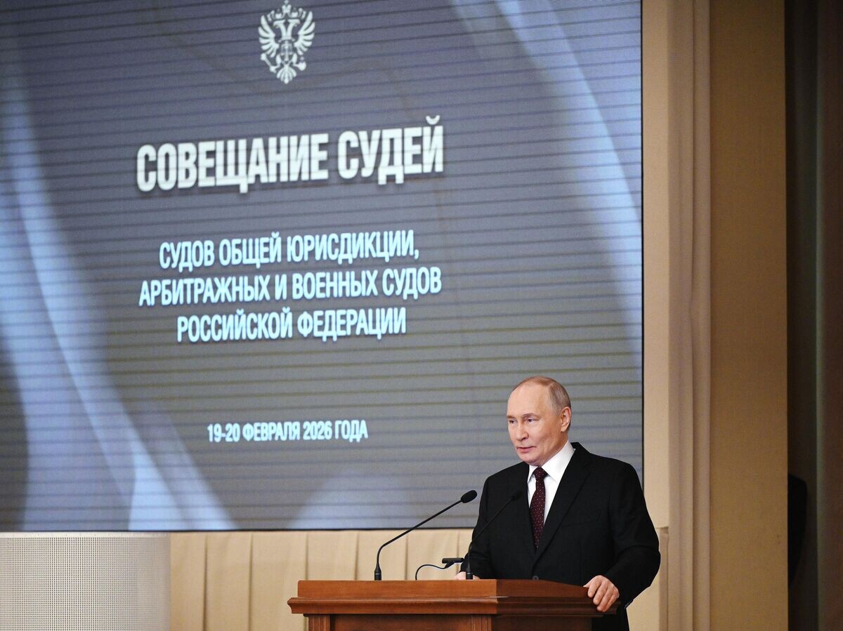 Путин анонсирует рост применения альтернативных наказаний в уголовном правосудии