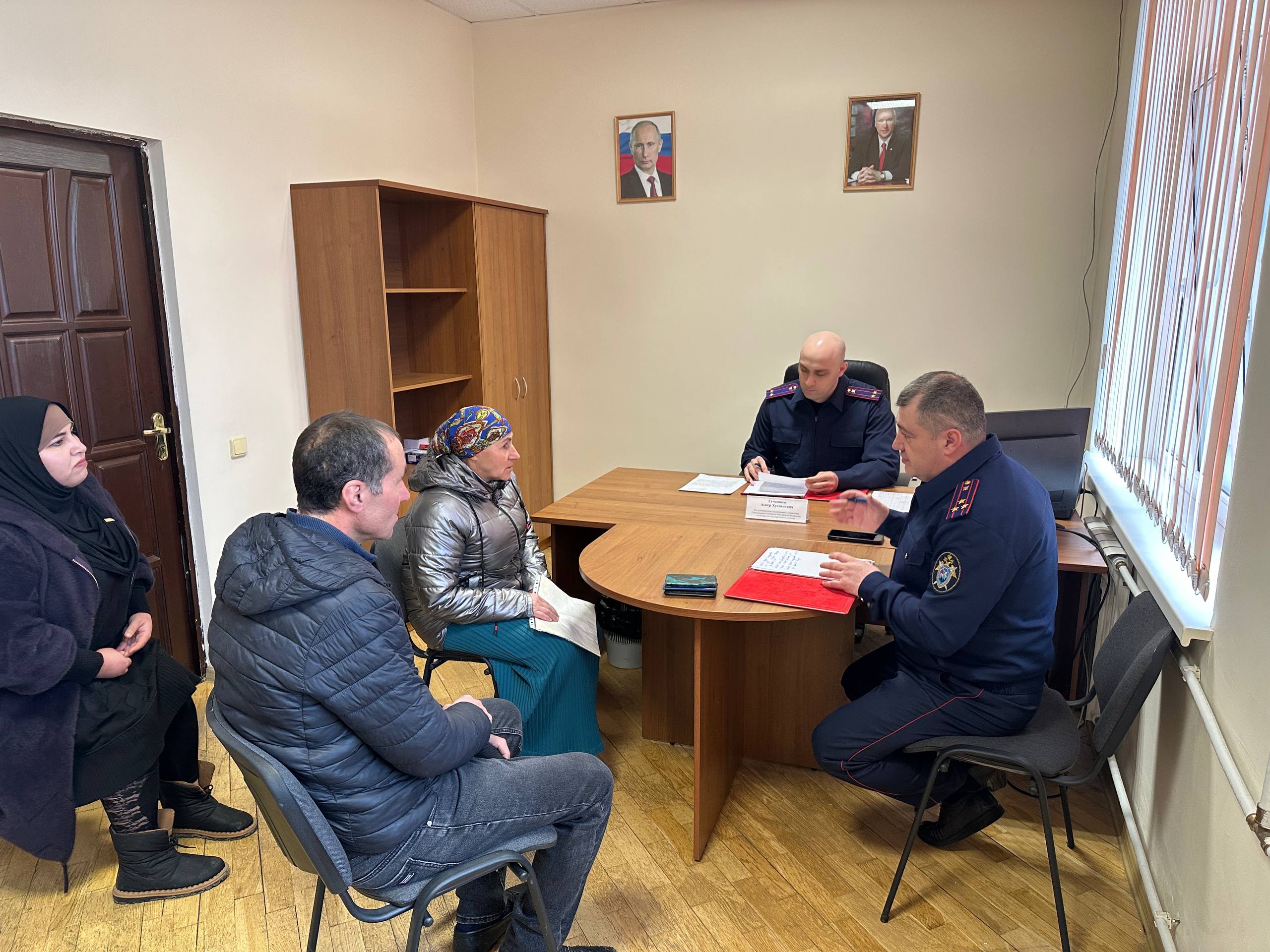 Заместитель руководителя следственного управления провел прием граждан