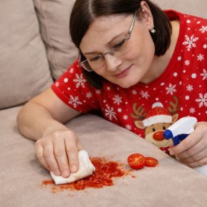 Пре-спрей: Как облегчить чистку ковров и мебели