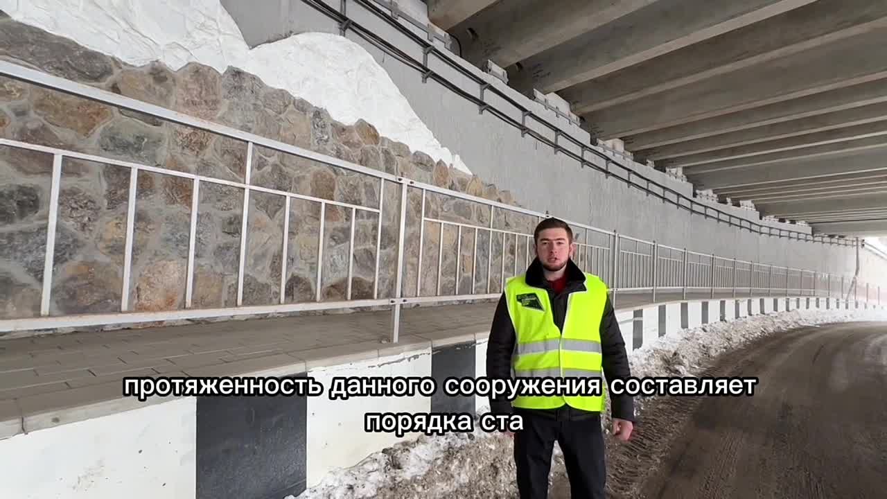 Противолавинная галерея, построенная в Кабардино-Балкарии в 2019г