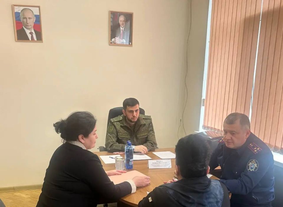 Заместитель руководителя следственного управления провел прием граждан