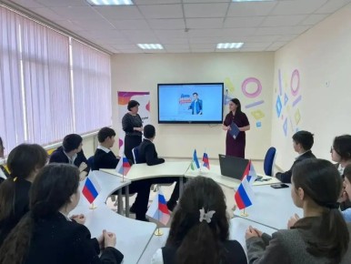 В рамках проведения декады молодого избирателя в Лескенском районе, в МКОУ «СОШ №3» с.п. Аргудан состоялась викторина «Я будущий избиратель»