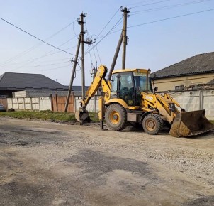 В селении Урвань приступили к ремонту улицы Ленина на отрезке от Калинина до улицы Кардановых