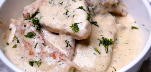 Мясо в сметано-чесночном соусе, которое не оставляет равнодушными