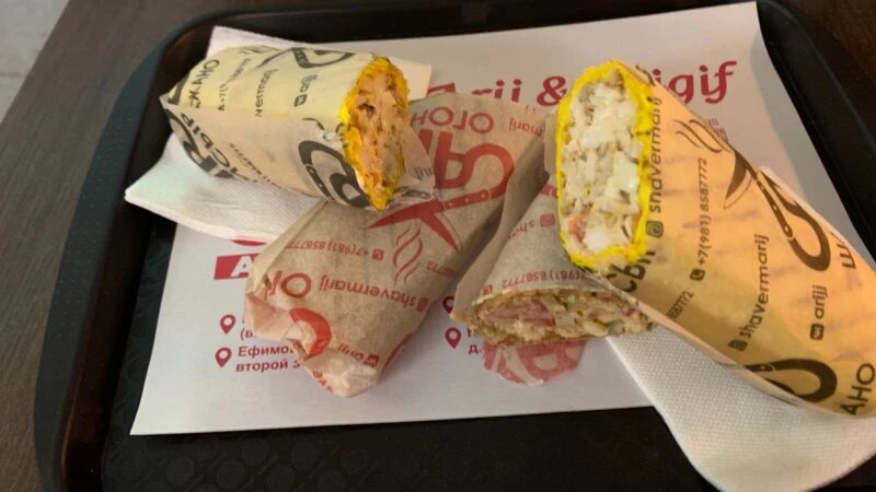 Шаверма признана королевой меню на маршруте Москва—Санкт-Петербург