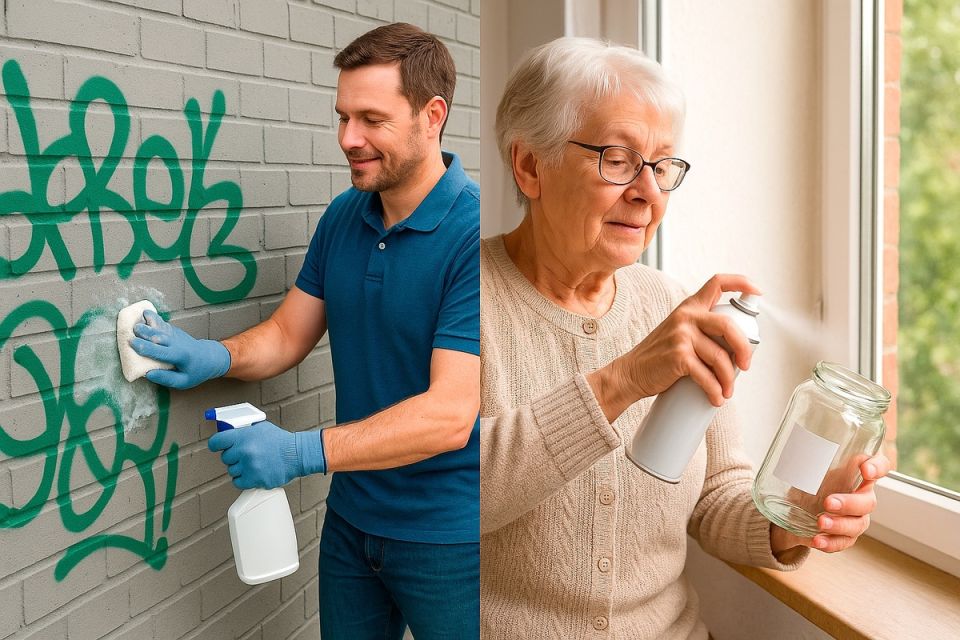 Как антивандальные чистящие средства меняют правила игры в борьбе с граффити и наклейками