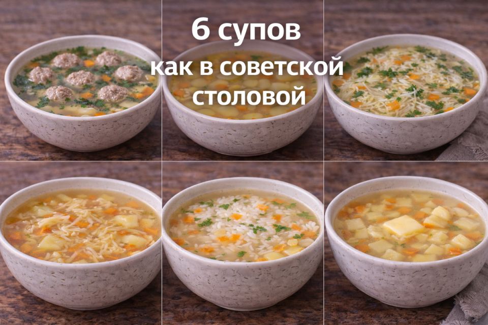 Супы из советских столовых: вкус, который возвращает в детство