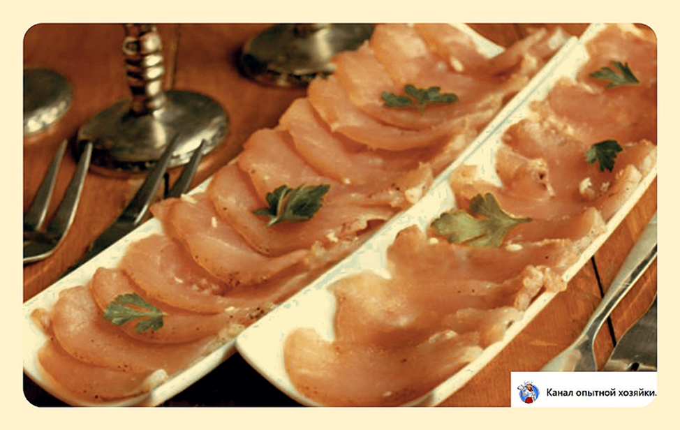 Необычные деликатесы для вашего стола: Вяленая куриная грудка в домашних условиях