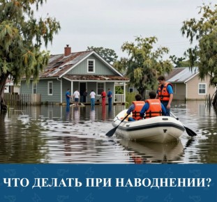 МЧС Кабардино-Балкарии напоминает: Что делать при наводнении?