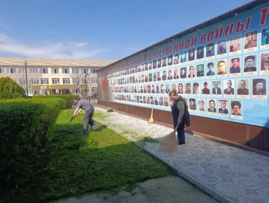 В Лескенском районе прошел субботник