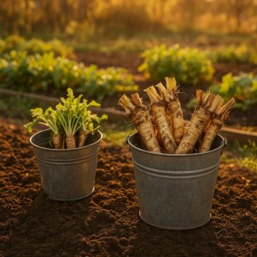 Как хрен стал полезным соседом участка и перестал вторгаться в грядки
