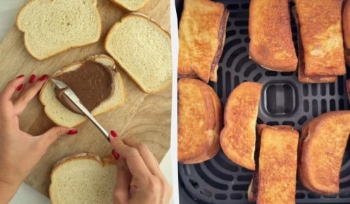 Идеальные сладкие тосты с Нутеллой: быстрый рецепт для гурманов