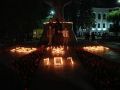 101 горящая свеча в память о жертвах Кавказской войны