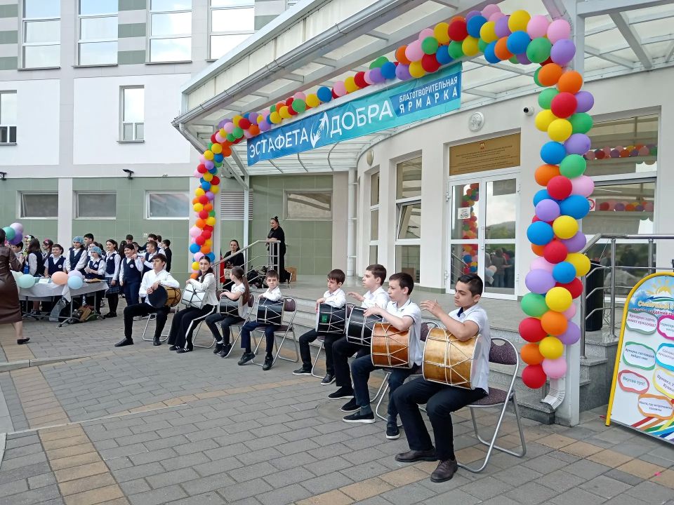 «Эстафета добра» в честь 10-летия «Солнечного города» «Эстафета добра» в честь 10-летия «Солнечного города»
