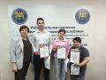 Председатель Майской ТИК Наталья Канаева вручила грамоты победителям районного конкурса «Избирательный колейдоскоп»