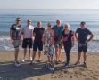 Группа альпинистов, пятеро из которой погибли при восхождении на Эльбрус в Кабардино-Балкарии, сделала совместное фото перед вылетом