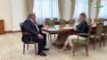 Об инвестициях в промышленность, технологиях и новых точках роста шла речь в очередном интервью Казбека Кокова руководителю центра управления регионом Мадине Кадыкоевой