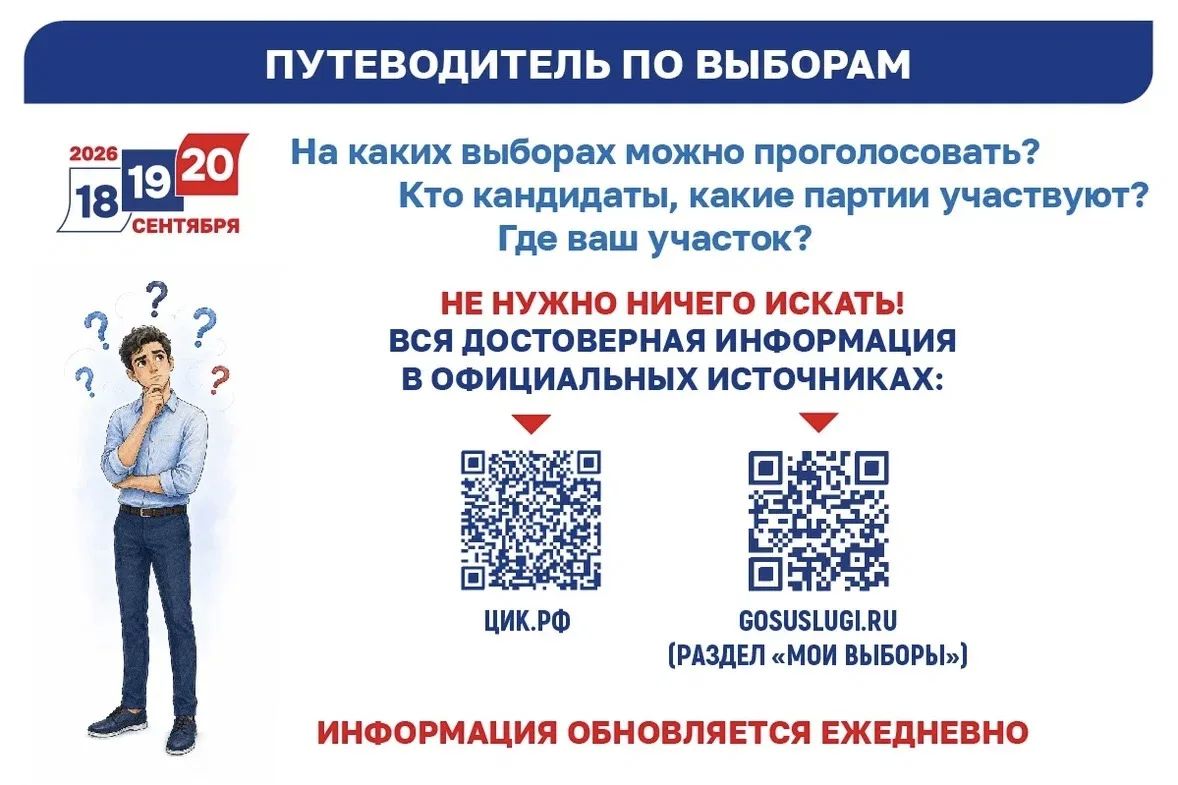 Выборы близко! Собрали всю важную информацию в удобных карточках — листайте Выборы близко! Собрали всю важную информацию в удобных карточках — листайте