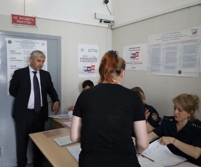 В пенитенциарных учреждениях Кабардино-Балкарии работают временные участки для голосования