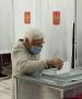 Заслуженный житель с. Красносельское Ламонова Полина Андреевна в 92 года сама пришла голосовать на избирательный участок в Прохладненском районе