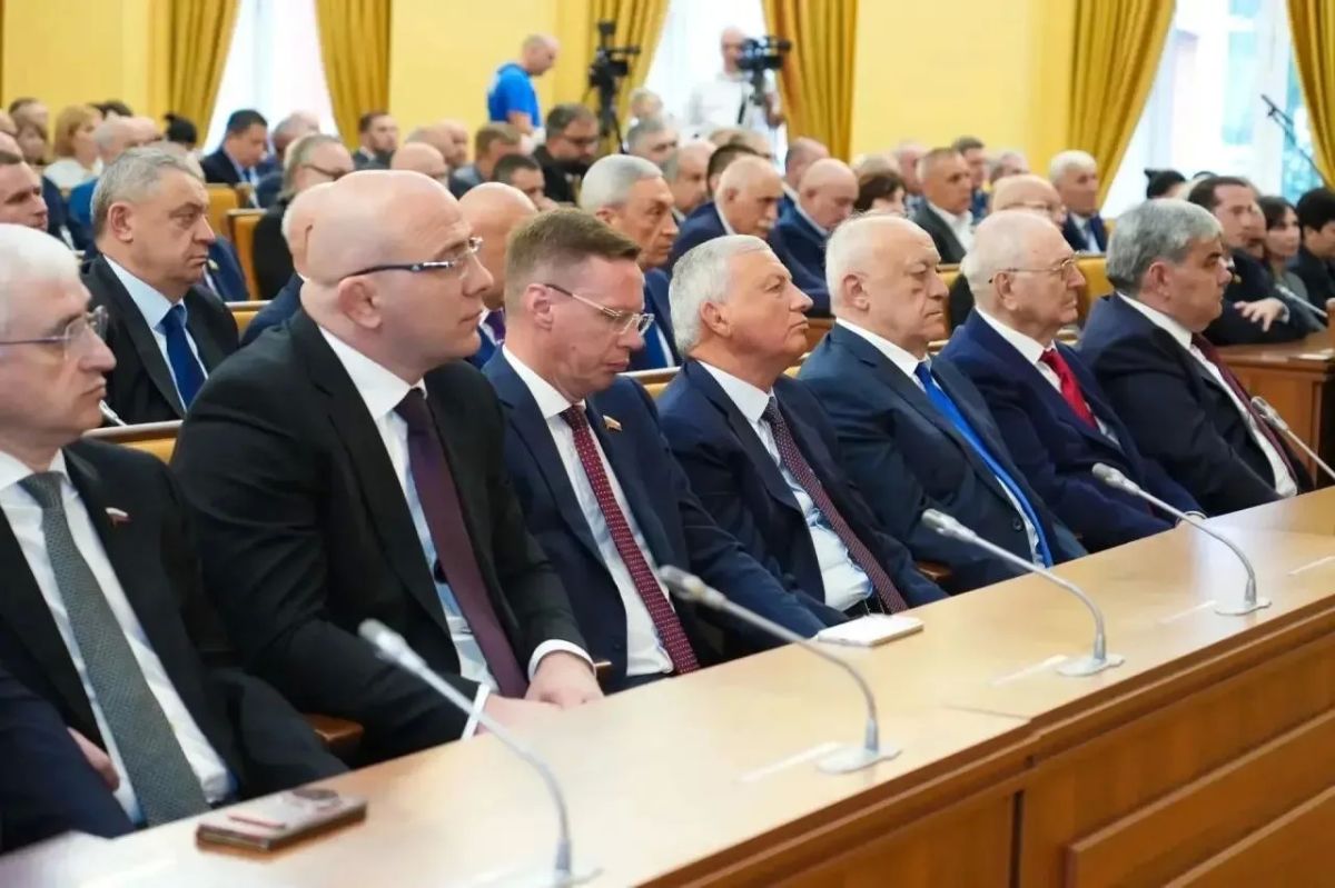 Казбек Коков принял участие в церемонии инаугурации Главы Республики Северная Осетия-Алания Сергея Меняйло