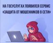 На Госуслугах запустили сервис «Защита от мошенников в сети»