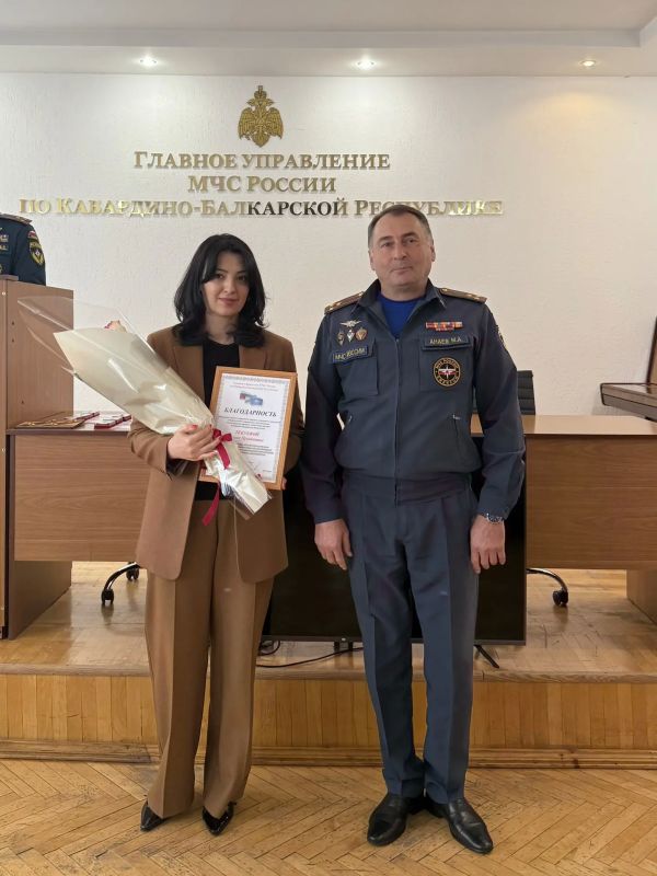 В Главном управлении МЧС России по Кабардино-Балкарской Республике прошло торжественное мероприятие, приуроченное ко Дню гражданской обороны В Главном управлении МЧС России по Кабардино-Балкарской Республике прошло торжественное мероприятие, приуроченное ко Дню гражданской обороны