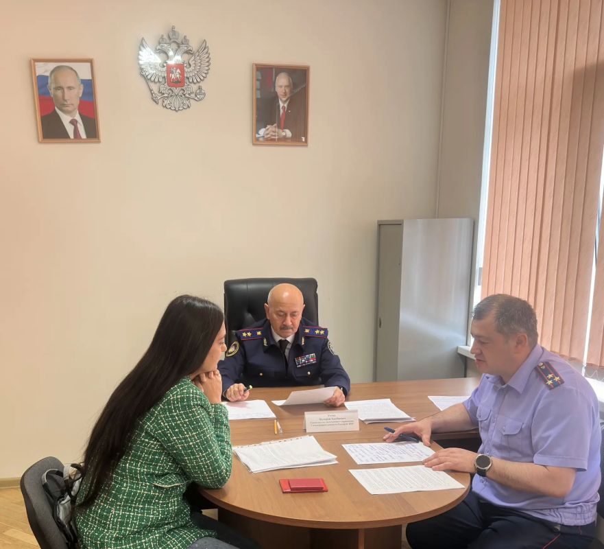 Руководитель следственного управления провел прием граждан
